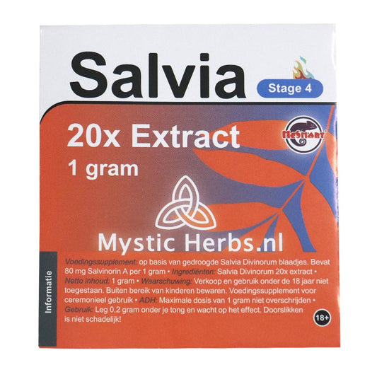 Salvia 20x inhoud 1 gram