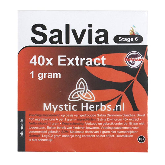 Salvia 40x inhoud 1 gram