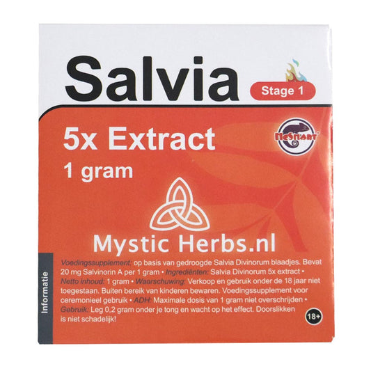 Salvia 5x inhoud 1 gram