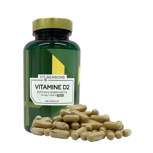 Vitamine D2 180 capsules